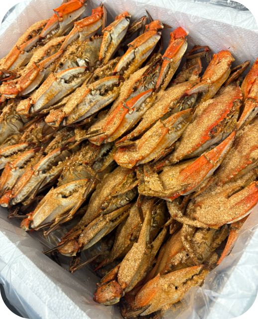 dressed colossal blue crab Colossal Male Hard Crabs