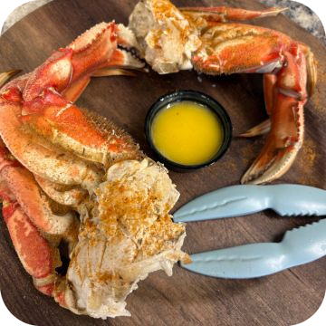 Dungeness Crab Clusters (1 lb.) | Linton's Seafood