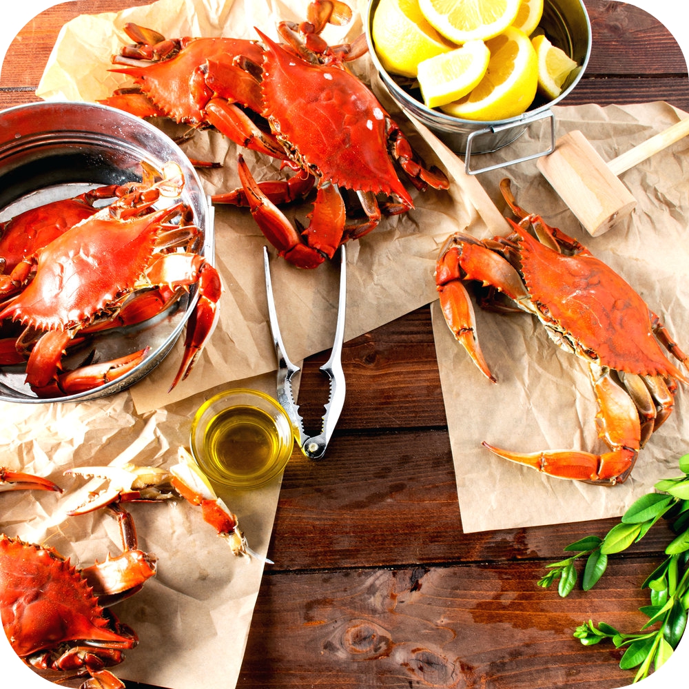 Premium Jumbo Male Blue Crabs (bushel) Linton's Seafood