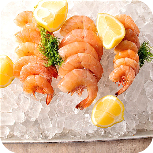 1 lb Shell-on Domestic White Jumbo Shrimp (Not Cooked)